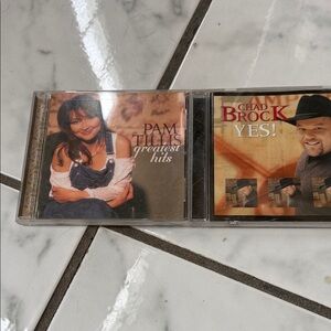 Pam Tillis Greatest Hits CD and Chad Brock Yes!